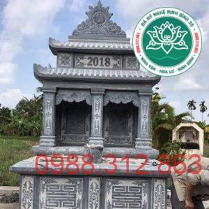 Mẫu Mộ đôi đá MDD 11