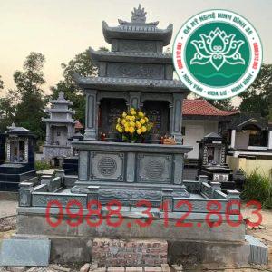 Mẫu Mộ đôi đá MDD 08