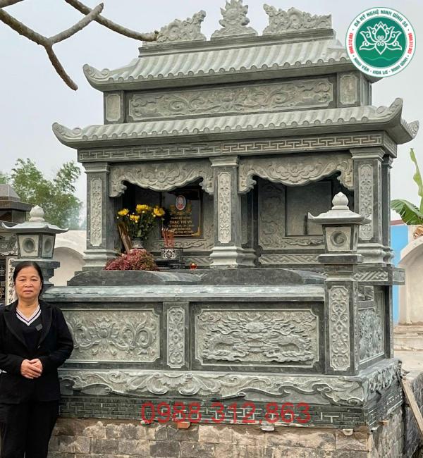 Mộ Đá Xanh Rêu MDXR 11