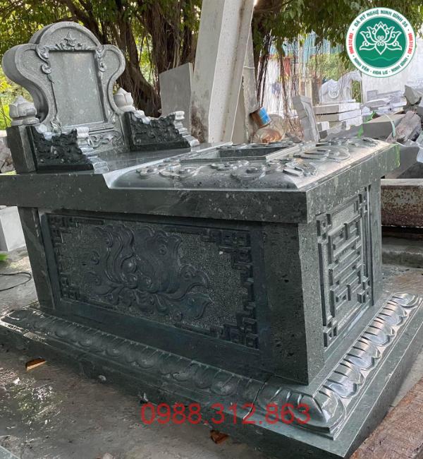 Mộ Đá Xanh Rêu MDXR 16